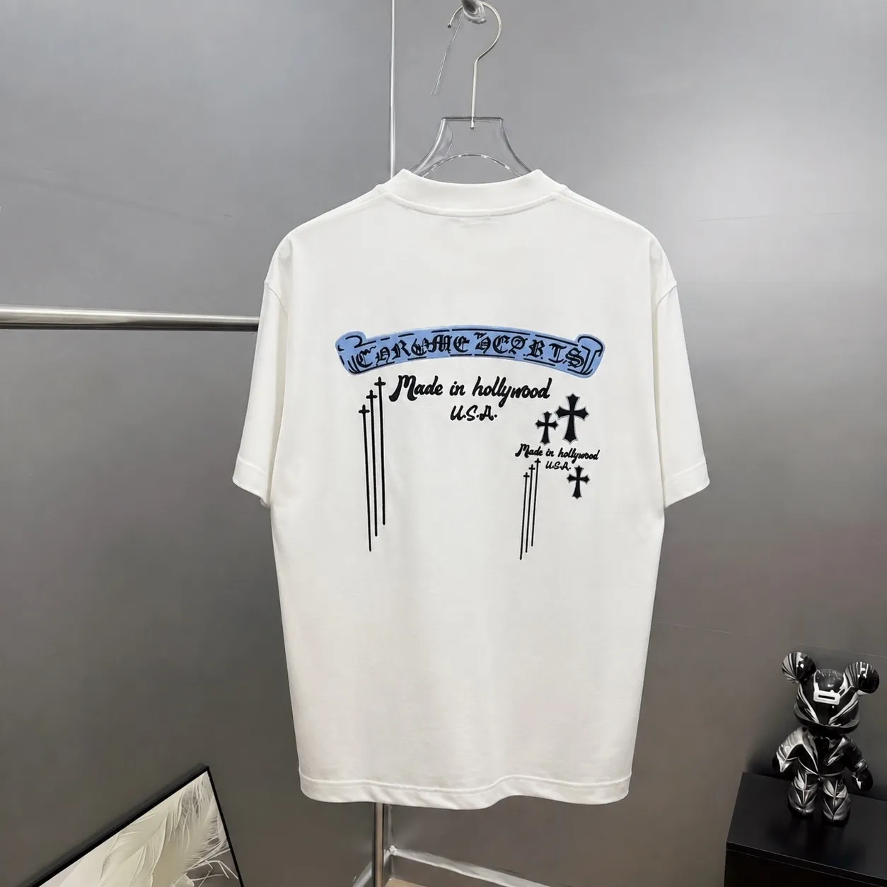 ch～ 《 》 ， T ， Same Style ， : Black White Coffee Brown Size：S（90-130 ） M（125-150 ） L（135-165 ） XL（160-190 ） XXL（185 ）